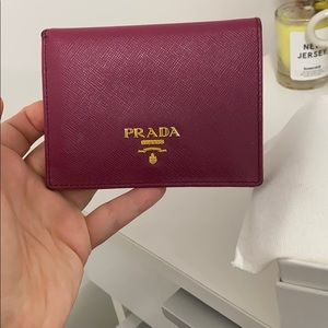 Authentic Prada wallet